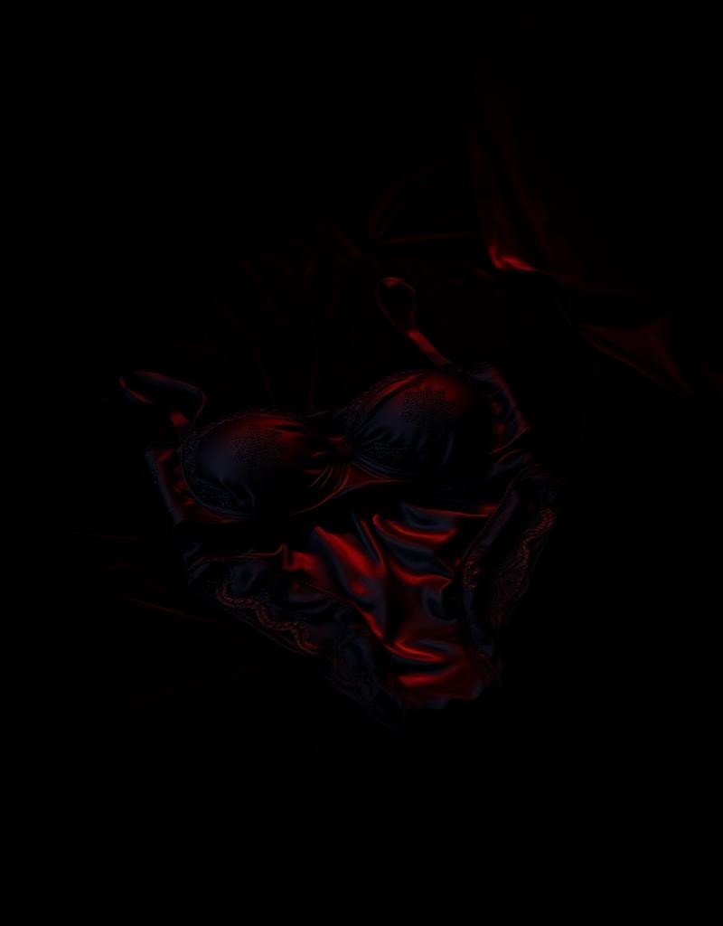 Corset Bordeaux Soie